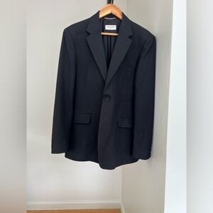 Saint Laurent Elegant Black Blazer
